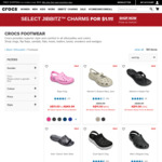 Crocs 11.11 Sale - $11 off Orders over $50 and $22 off Orders over $70 - 4 Styles for $11 + Delivery