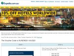 Expedia 10% Worldwide Hotel Sale - Offer Ends 6th Sept