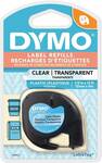 Dymo Clear Letratag Tape (Was $15) $3.75 @ Woolworths