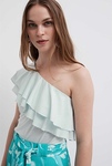 One Shoulder Ruffle Top $4.95 (Was $59.95) + Delivery @ Witchery