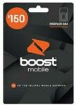 Boost Mobile: $150 Prepaid SIM Kit, 80GB for 12 Months $135 ($128.25 w/ OW PM) @ Best Deal Plaza
