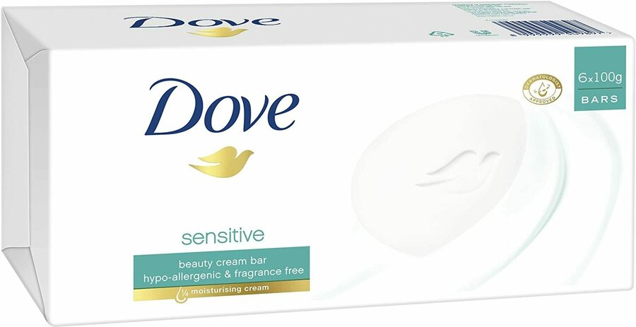 Dove Beauty Soap Bar Sensitive 6x 100g 5 10 Or 4 59 For Subscribe