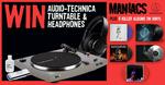 Win an Audio-Technica Turntable/Headphone/Vinyl Set Worth Over $1,029 from Warner Music