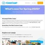 Save $40 On Any Session (Starting from $129) @ Code Camp