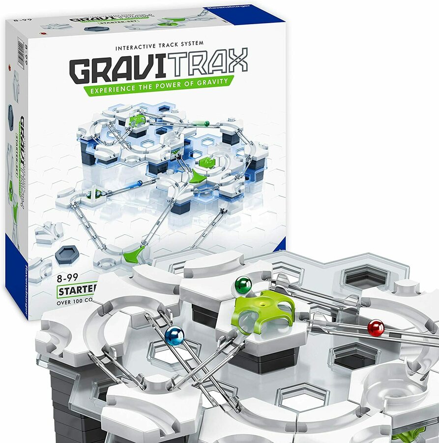 GraviTrax 27597 Starter Kit STEM Activity,White 