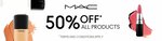 All M.A.C. Beauty Products 50% off + Delivery ($0 with $75 Spend) @ Amuse Beauty