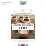 Win 1 of 5 Coffee Explorer Packs from Cheese Therapy