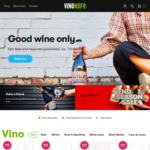 10% off Sitewide with $199 Minimum Spend + Delivery ($0 for Orders with 3+ Cases) @ Vinomofo