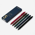Xiaomi Mijia KACO Retro Refillable Gel Pens [5 Pcs] US$3.42 (~A$4.50) Shipped @ Lewon Stationery Store AliExpress