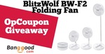 Win a BlitzWolf BW-F2 Folding Fan from Opcoupon | Week 64