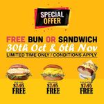 [NSW] Free Bun/Sandwich with Facebook/Instagram Like on Sat 30/10 & 6/11 from 10am (300 Per Day) @ Googies (Westfield Chatswood)