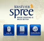 Earn Double Krisflyer Miles When You Shop at Partner Merchants via Krisflyer Spree