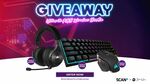 Win a Corsair Peripheral Bundle (Headset/Mouse/Keyboard) from Blue and Queenie