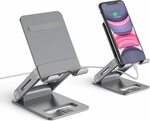 Minthouz Aluminum Cell Phone Stand $14.79 (Was $19.99) + Delivery ($0 with Prime/ $39 Spend) @ Wavlink-RC via Amazon