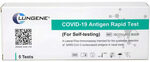 Clungene COVID-19 Antigen Rapid Test Kit, 5 Pack $37.50 Free Delivery + 5% Discount with POLIPay @ Ahatech