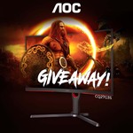 Win an AOC 27" 165hz QHD 1ms HDR FreeSync Premium Curved Gaming Monitor (CQ27G3S) Worth $419 from Evetech (South Africa)