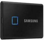 [Klarna] Samsung T7 Touch 500GB USB3.2 Type-C Portable SSD - Black $89 + Delivery ($0 C&C) @ Umart