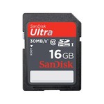 SanDisk 16GB Ultra Class 10 SDHC 30MB/s Memory Card $17.95 / 32GB @ $37.95 +Free Shipping & More