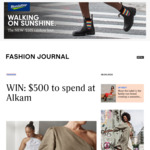 Win $500 to Spend at Alkam from Fashion Journal