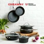 Win a Wolstead Titan Induction Six-Piece Cookware Set Worth $849.85 from Kitchen Warehouse
