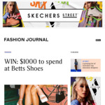 Win a $1,000 Voucher to Spend on Betts Shoes from Fashion Journal