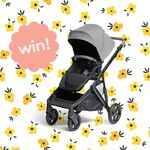 Win an Edwards & Co Olive Pram in Slate Grey Worth $1,199 from Hello Lunch Lady