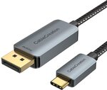 [Prime] USB4 Cable 0.8m $21.40, 4K DP to HDMI Adapter $8.61, USB-C to DP Cable 4K@60Hz 1.8m $19.49 Del @ CableCreation Amazon AU