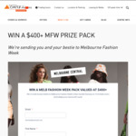 Win 1 of 3 Melbourne Fashion Week Prize Pack Worth $400+ from Melbourne Central