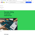 Free for eBay Sellers - First Sendle Postage Label (up to 250g, Drop-off Location Service) @ eBay