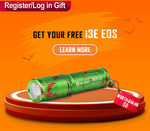 Free Olight i3E EOS (Zombie Green) Flashlight + $7.95 Shipping @ Olight Australia