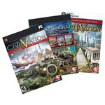 2K Strategy Pack (Civ4 Complete, Civ5 GOTY, Stronghold Collection) $20
