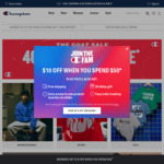 40% off Sitewide + Signup & Get $10 off When You Spend $50 + $5.95 Delivery ($0 C&C/ Members/ $49 Order) @ Champion
