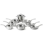 Calphalon Contemporary Stainless 13-Piece Cookware Set $325.40 + $101.86 Shipping from Amazon