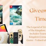 Win a Limited Edition Nintendo Switch OLED Model - The Legend of Zelda: Tears of The Kingdom Bundle from Moun.td