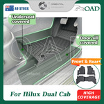 15% off Weather Shields, Floor Mats for Hilux 05-15/15+ Model from $59.50 Delivered ($0 VIC C&C) @ Oriental Auto Decoration eBay