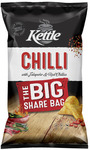 Kettle Potato Chips Chilli 300g $4 @ Coles