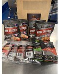 Beef Jerky Show Bag 6x 35g Beef Jerky + 4x 25g Pork Crackle $35 (Was $47) + Delivery @ Outback Jerky