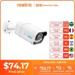 Reolink RLC-811A 4K 8MP PoE Camera Human/Car Detection, Spotlight & 5x Zoom US$74.95 (A$115.35) Delivered @ Reolink Aliexpress