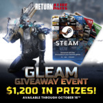 Win a $300 Steam Gift Card, 1 of 5 $100 Steam Gift Cards or 1 of 20 $20 Steam Gift Cards from Return Alive