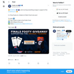 Win 1 of 2 GIANTS Preliminary Final Prize Pack worth $800 from Crypto.com