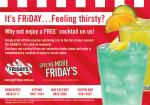 Buy 1 Cocktail, Get 1 Free at TGI Fridays this weekend (VIC)