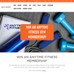 Win a 1-Year Anytime Fitness Gym Membership from Soul Origin