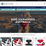 50% off Storewide Dog Accessories & Free Delivery with Code @ Wolfie & Whisker AUS
