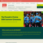 Win $10,000 + a Signed Cricket Bat + T-Shirt from People’s Choice