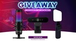 Win a Streamer Starter Bundle (4K Webcam, Microphone and Light) from Blue & Quennie
