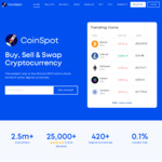 A$20 of Free Bitcoin via Referral After First Deposit of Minimum A$1 @ Coinspot