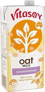 Vitasoy Unsweetened Long Life Oat Milk 1L $2 ($1.80 S&S) + Delivery ($0 with Prime/ $59 Spend) @ Amazon AU