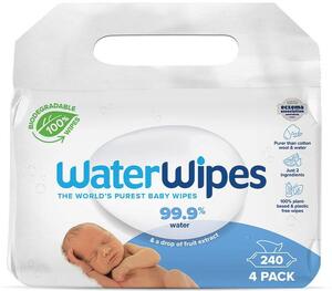 Waterwipes 4x 60-Pack $13.99 + Delivery ($0 C&C/ in-Store) @ Chemist Warehouse