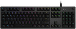 Logitech G512 CARBON LIGHTSYNC RGB Mechanical Gaming Keyboard (GX Brown Switch) $74 Delivered / SYD C&C @ Mobileciti