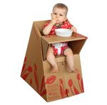 Belkiz Feedaway Cardboard Portable Baby Chair $29 + Cheap Shipping